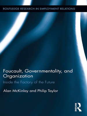 cover image of Foucault, Governmentality, and Organization